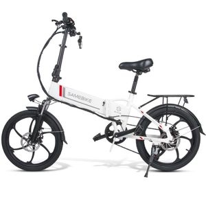 Samebike 20LVXD30 350W-48V-10.4Ah (499Wh) elektrische opvouwbare fiets - 20"" wiel