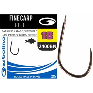 Garbolino Fine Carp F1-R Spade - Barbless (10 pcs)