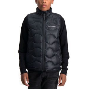 Peak Performance - Helium Vest Junior - Zwarte Bodywarmer Kids - 130