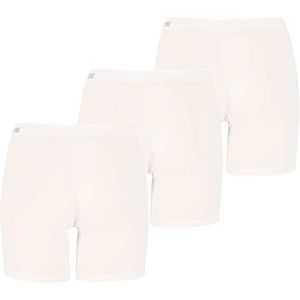 Apollo - Bamboe Short Naadloos - Wit - 3-Pak - Maat S - Boxershorts dames - Dames ondergoed - Naadloos - Bamboe - Bamboe ondergoed dames