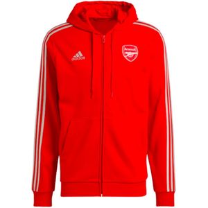 2023-2024 Arsenal DNA Full Zip Hoody (Red)