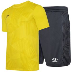 Umbro Kinder/Kinder Maxium Voetbal Kit (140) (Geel/zwart)