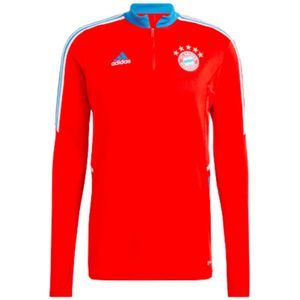 2022-2023 Bayern Munich Convido Half Zip Training Top (Red)