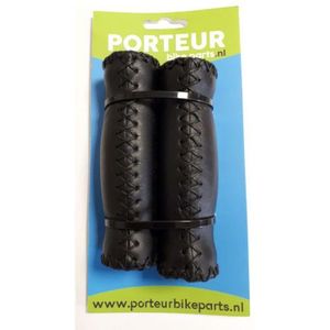 Handvatten Porteur leer zwart wing