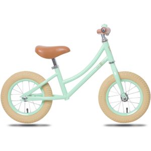 Loopfiets Rebel Kidz Classic 12,5"" - groen celeste