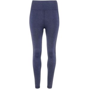 TriDri Dames/dames Naadloze 3D Fit Multi Sport Denim Look Leggings (M) (Indigo Denim)