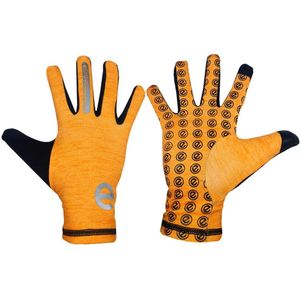 RUN - Orange - Touch Screen Running Gloves