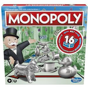 Hasbro Monopoly Classic - Bordspel voor 2-6 spelers vanaf 8 jaar