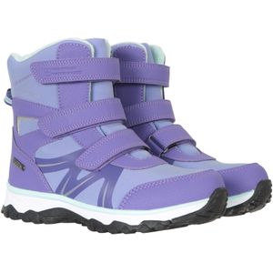 Mountain Warehouse Kinder/Kinder Slope Adaptive Softshell Snow Boots (31 EU) (Lavendel/Munt)
