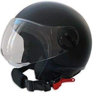 Protect urban helm s voor scooter en fiets ece keurmerk zwart