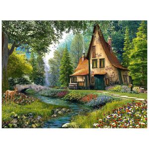 Toadstool Cottage Puzzel (2000 stukjes) - Castorland