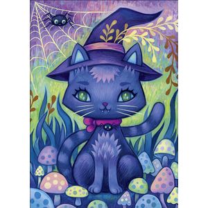 Puzz.Witch Cat, Dream.1000 Heye NEW