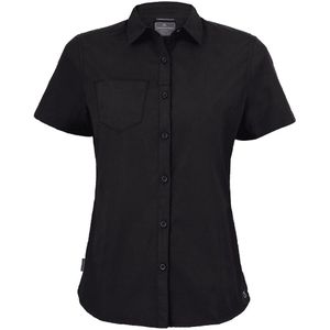 Craghoppers Dames/dames Expert Kiwi Shirt met korte mouwen (34 DE) (Zwart)