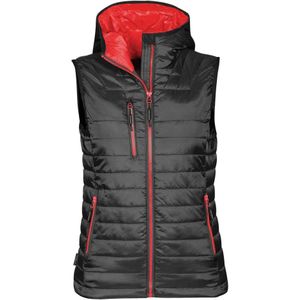 Stormtech Dames/Dames Gravity Body Warmer (XXL) (Zwart/Rood)