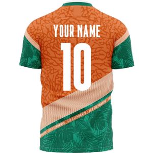 Ivory Coast 2021-2022 Away Concept Football Kit (Libero) (Your Name)