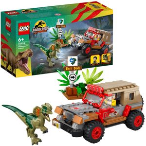 LEGO Jurassic World Dilophosaurus Hinderlaag Dinosaurus Speelgoed - 76958