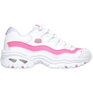 Skechers Energy Over Joy sneakers dames - Wit / Roze