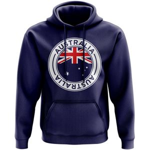 Australia Football Badge Hoodie (Navy)