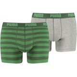 Puma - Stripe 1515 Boxer 2Pack - Herenondergoed - S