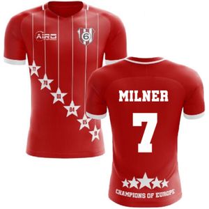 2022-2023 Liverpool 6 Time Champions Concept Football Shirt (Milner 7)
