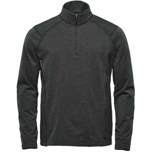 Stormtech Heren Treeline Heather Fleece Top (L) (Zwarte Heide)