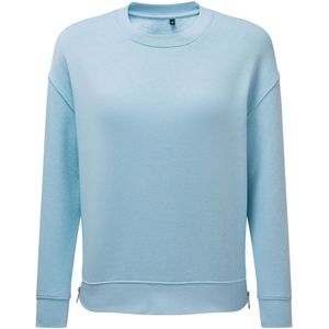 TriDri Dames/Dames Gerecycleerd Sweatshirt met rits (M) (Hemelsblauw)
