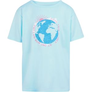 Regatta Kinderen/Kinderen Alvardo VIII Grafisch T-Shirt (140) (Gebleekt Aqua)