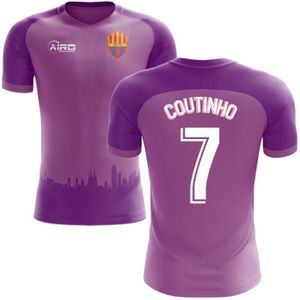 2020-2021 Barcelona Third Concept Football Shirt (Coutinho 7) - Kids