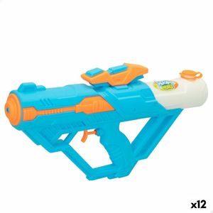 Waterpistool Colorbaby 38 x 20 x 6,5 cm (12 Stuks) Blauw Oranje