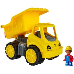 BIG Power Worker Midi Kiepwagen met Figuur