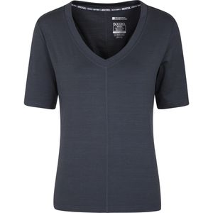 Mountain Warehouse Dames/Dames Panna V Hals T-shirt (54 DE) (Zwart)