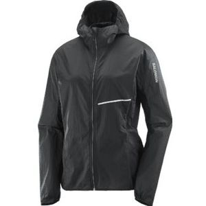 Salomon Sense aero wind jacket dames - ZWART - Dames