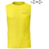 Elastisch Givova T-shirt Geel M - Technisch & Ademend