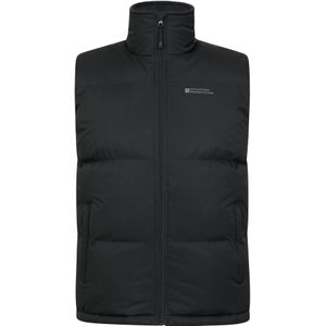 Mountain Warehouse Heren Rock Gewatteerd Gilet (XS) (Zwart)