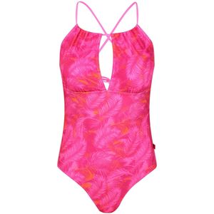 Regatta Dames/dames Halliday ééndelig zwempak (42 DE) (Roze Fushion)