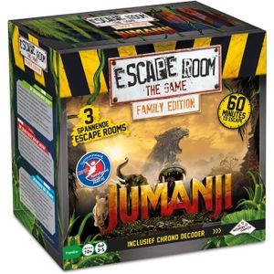 Identity Games Escape Room Familie Editie Jumanij - Spannend spel voor het hele gezin (10+), samenwerken en puzzels oplossen!