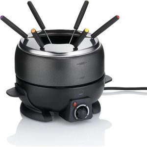 Kela Simplon elektrische fondueset 6 personen 1,7L zwart