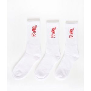 Liverpool FC Unisex Adult Sports Socks (Pack of 3)