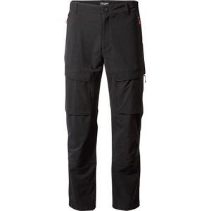 Craghoppers Heren Kiwi Pro wandelbroek (42S) (Zwart/Zwart)