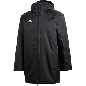 Adidas Core 18 Coach Jacket - Zwart | Maat: XL