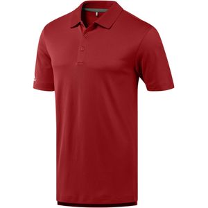 Adidas Heren Performance Polo Shirt (S) (Collegiale Rood)