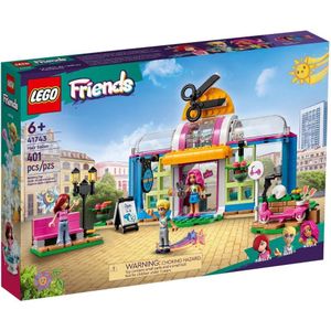 LEGO Friends Kappe - Creatief Kapsalon Speelgoed met Paisley en Olly Minipoppetjes - 41743