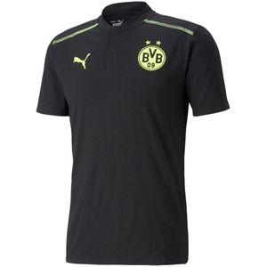 2021-2022 Borussia Dortmund Casuals Polo Shirt (Black)