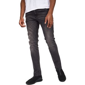 Crosshatch Heren Svelte Stretch Jeans (38L) (Donkergrijs)