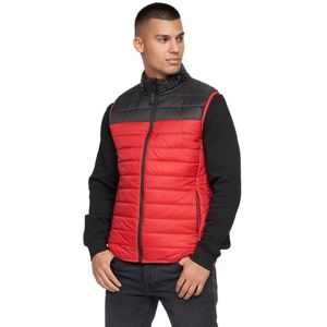 Crosshatch Heren Presnell Hoog Hals Gilet (S) (Rood)