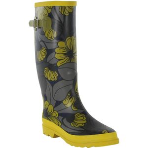 Regatta Dames/Dames Orla Kiely Floral Wellington Boots (36 EU) (Heligan Geel)