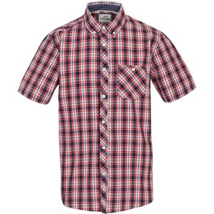 Trespass Heren Wackerton Shirt (L) (Rood)