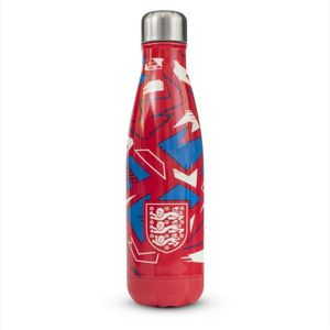 England FA Crest roestvrij staal 500ml thermosfles  (Rood/Wit)