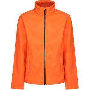 Regatta Opmerkelijk Heren Ablaze Afdrukbaar Soft Shell-jasje (XL) (Magma Oranje/Zwart)