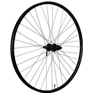 Shimano Achterwiel Rival 21-584 zwart disc QR 10v